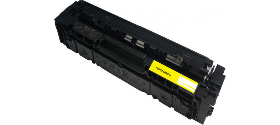 Cartouche laser HP CF402X (201X) haute capacité, compatible, jaune